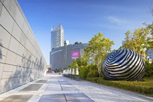 Contemporary Design Prints: Dongdaemun Design Plaza and Maxtyle Shopping Mall, Seoul, South Korea