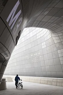 Bicycle Gallery: Dongdaemun Design Plaza, Seoul, South Korea
