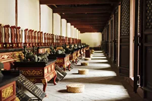 Dongwu Hall, Confucian Temple, Jianshui, Yunnan Province, China