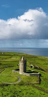 County Clare Prints: Doonagore Castle, Doonnagore, Doolin, County Clare, Ireland