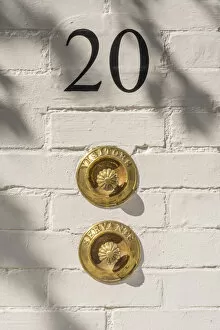 Door bells, Kensington, London, England, UK