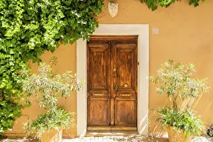 Cassis Prints: Door, Cassis, Marseille, Provence Alpes Cote d'Azur, Bouches du Rhone, France