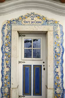 Door in Ericeira. Portugal