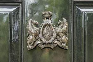 Mayfair Gallery: Door Knocker, Annabels Club, Mayfair, London, England, Uk