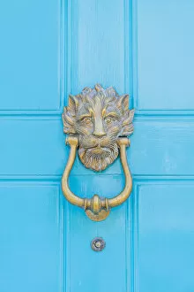 Images Dated 17th July 2020: Door knocker, Knightsbridge, London, England, UK