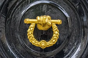 Door Knocker, Marylebone, London, England, UK