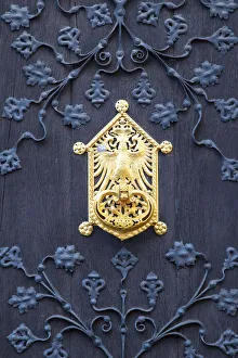 Market Square Prints: Door of Town Hall (Rathaus) Frankfurt am Main, Hesse, Germany