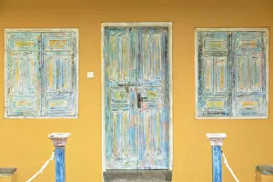 Images Dated 10th June 2019: Door of villa, Galle, Southern Province, Sri Lanka
