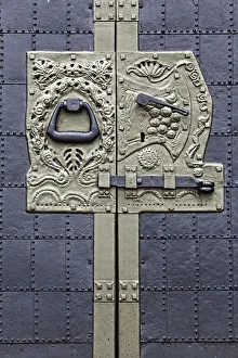 Knocker Prints: Doors of the Trinity Cathedral (1912), Holy Dormition Pochayiv Lavra, Pochayiv, Ternopil
