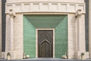 Doorway in the amphitheatre at Katara, Doha, Qatar