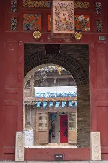 Alley Prints: Doorway in Gubei Water Town, Simatai, Beijing, China
