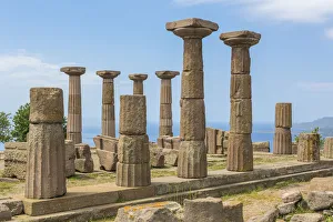 Doric temple of Athena (530 BC), Assos, Canakkale Province, Turkey