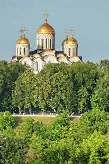 Middle Ages Prints: Dormition Cathedral, Vladimir, Vladimir region, Russia