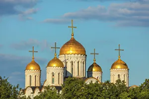 Middle Ages Prints: Dormition Cathedral, Vladimir, Vladimir region, Russia