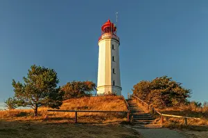 Hiddensee Island Prints: Dornbusch Lighthouse, Hiddensee Island, Mecklenburg-Western Pomerania, Germany