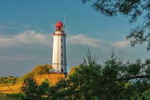 Hiddensee Island Prints: Dornbusch Lighthouse, Hiddensee Island, Mecklenburg-Western Pomerania, Germany