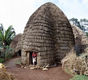 The Dorze people living in highlands west of the Abyssinian