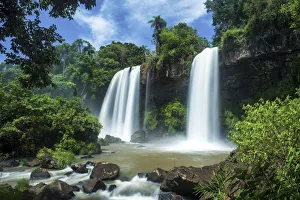 Energy Prints: Dos Hermanos Waterfalls, Iguazu Falls, Argentina, South America