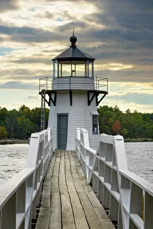 Images Dated 21st October 2022: Doubling Point Lighthouse, Maine, USA