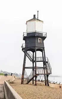 Dovercourt Prints: Dovercourt High Lighthouses, or Dovercourt Range Light