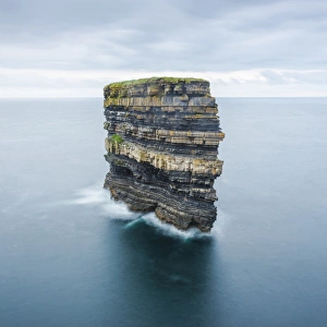 Downpatrick Head, Ballycastle, County Mayo, Donegal, Connacht region, Ireland, Europe