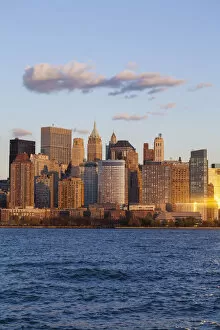 Development Collection: Downtown Manhattan across the Hudson River, New York, Manhattan, United States of America