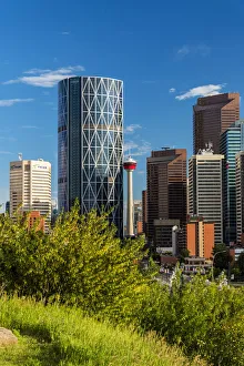 Downtown skyline, Calgary, Alberta, Canada