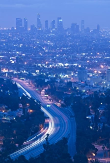 Motorway Prints: Dowtown LA & Rt