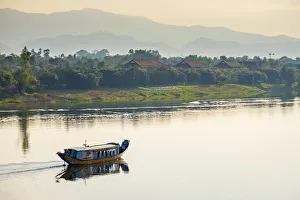Dragon Boat on the Perfume River, Hue, Thua Thien-Hue Province, Vietnam