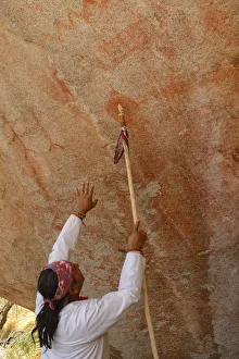 Rock Art Gallery: Dragoon Mountains, Apache indian stronghold, Arizona, USA Model release 0433