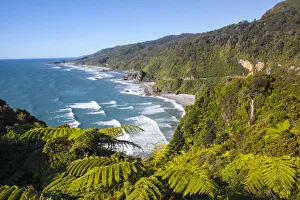 South Pacific Gallery: Dramatic coastal landscape, Punakaiki, West Coast, South Island, New Zealand