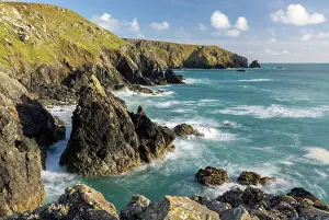 April Prints: Dramatic coastal scenery at Ogo-Dour Cove on the Lizard Peninsula