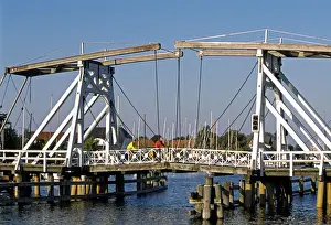 Drawbridge, Wieck, Greifswald, Mecklenburg-Western Pomerania, Germany