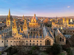 University Prints: The Dreaming Spires, Oxford, England