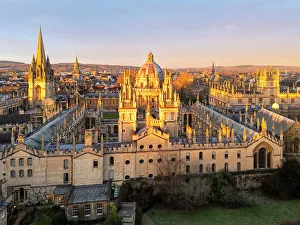 University Prints: The Dreaming Spires, Oxford, England