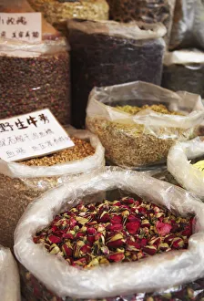 Dried flower tea, Shenzhen, Guangdong Province, China