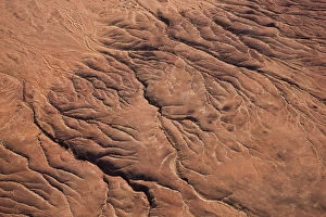 Dried river bed, Namib Desert, Namib Naukluft National Park, Namibia