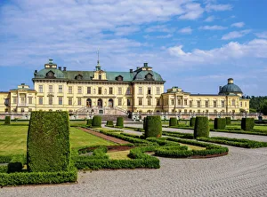 Images Dated 1st February 2022: Drottningholm Palace Garden, Stockholm, Stockholm County, Sweden
