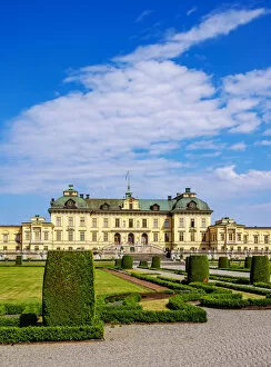 Images Dated 1st February 2022: Drottningholm Palace Garden, Stockholm, Stockholm County, Sweden