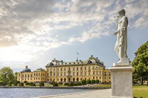 Royal Castle Prints: Drottningholm Royal Castle near Stockholm, Sweden