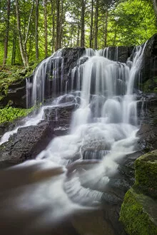 Motion Gallery: Dry Run Falls, Wyoming State Forest, Sullivan County, Pennsylvania, USA