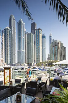 Images Dated 4th April 2013: Dubai Marina, Dubai, United Arab Emirates