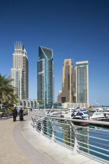Images Dated 4th April 2013: Dubai Marina, Dubai, United Arab Emirates