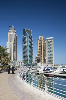 Images Dated 4th April 2013: Dubai Marina, Dubai, United Arab Emirates