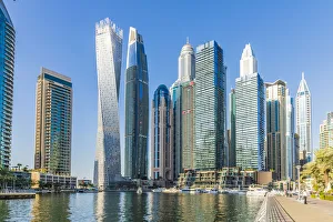 Persian Gulf Prints: Dubai Marina, Dubai, United Arab Emirates