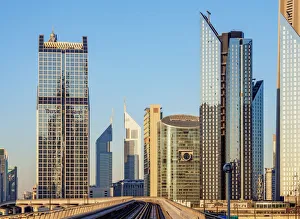 Difc Prints: Dubai Metro, Dubai, United Arab Emirates