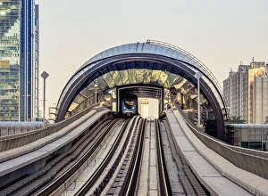Difc Prints: Dubai Metro Station, Dubai, United Arab Emirates