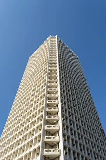 Images Dated 11th November 2021: Dubai World Trade Center Tower (1st skyscraper in Dubai), Sheikh Zayad Road, Dubai