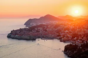 Croatia Prints: Dubrovnik, Dalmatia, UNESCO SITE Croatia