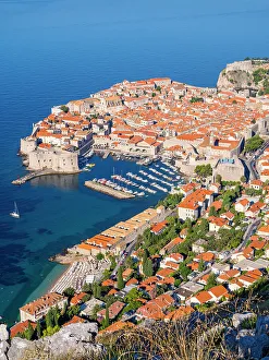 Croatia Prints: Dubrovnik, Dalmatia, UNESCO SITE Croatia